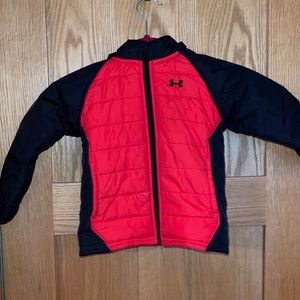 3t red and black Under Armour winter jacket